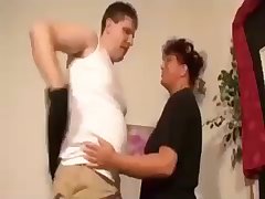 Fat busty mom and her nasty son