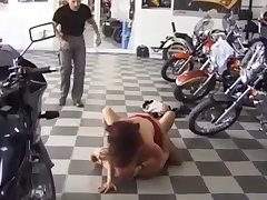 Busty redhead mother jumps on her son