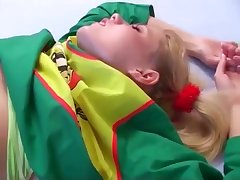 Perfect blonde fucked in missionary pose